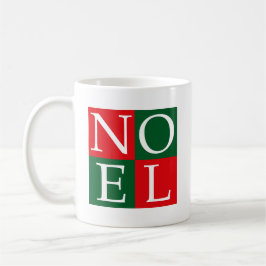 NOEL för popkonstjul Kaffemugg