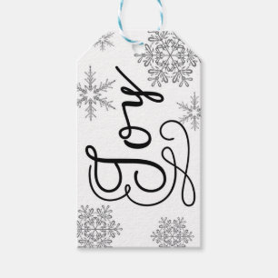Noel, Gift-Märkre, julMärkre, Modern Märkre,Joy Presentetikett