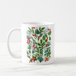 NOEL Greenery Berries Jul Kaffemugg