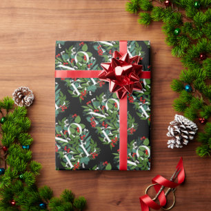 NOEL Greenery och Berries jul Presentpapper