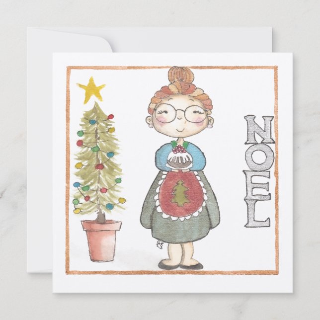 Noel Greeting Card Julkort (Framsida)