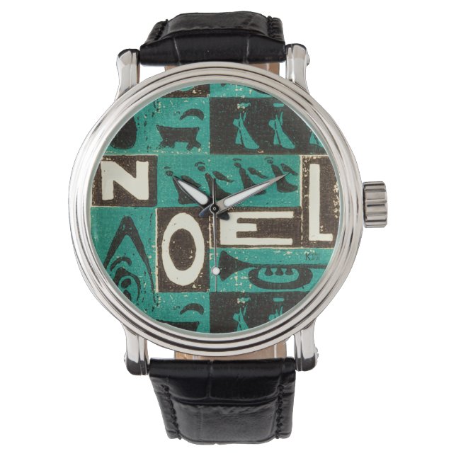 Noel Grönt Armbandsur (Framsida)