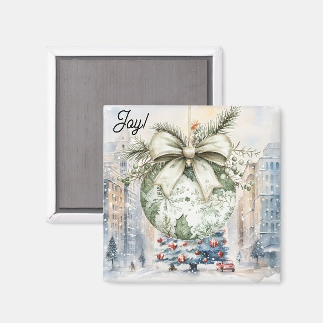 Noel i staden magnet (Front/Back)