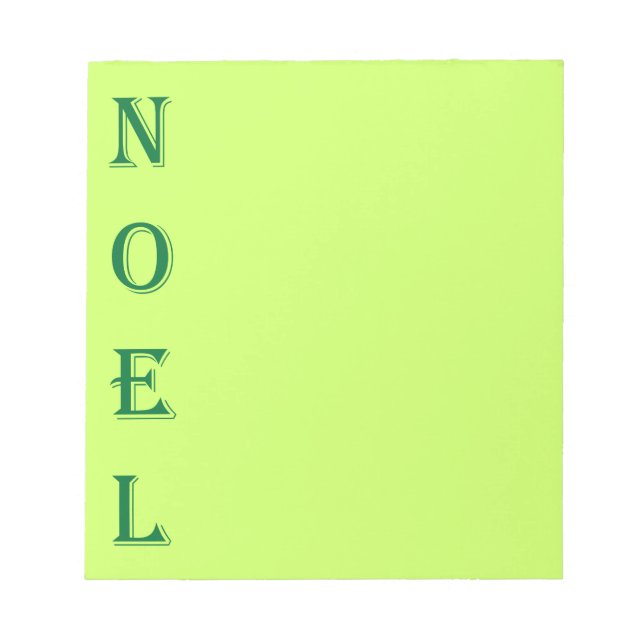 Noel jul anteckningsblock (Framsida)