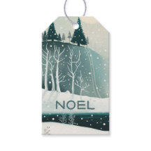 NOEL. Jul Helgdag Winter Woodland