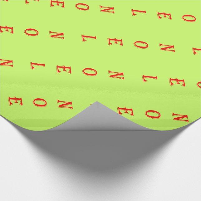 Noel jul presentpapper (Hörn)