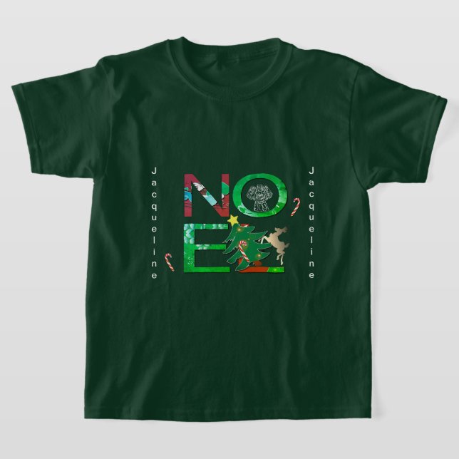"Noel" jul T Shirt (Laydown)