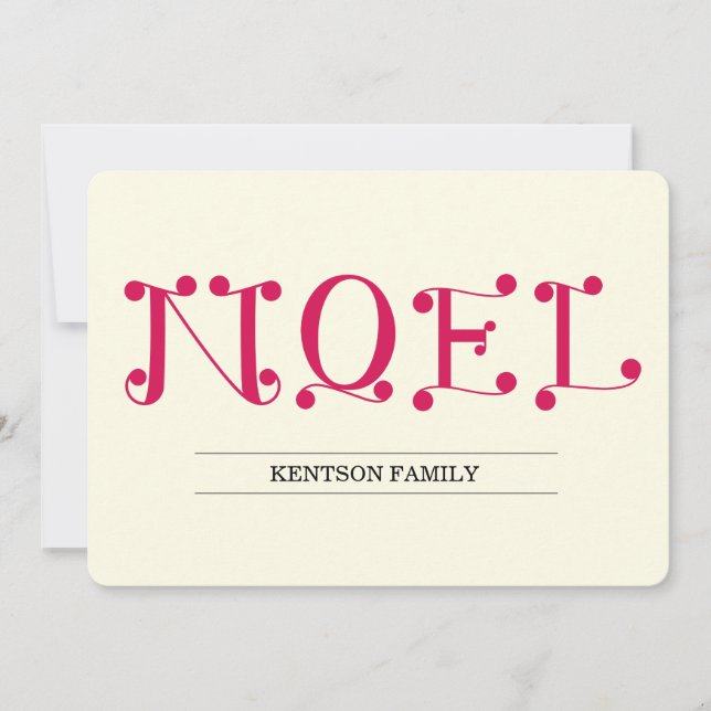 NOEL JULKORT (Framsida)