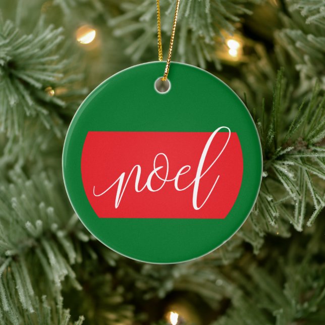 Noel - julprydnad julgransprydnad keramik (Träd)