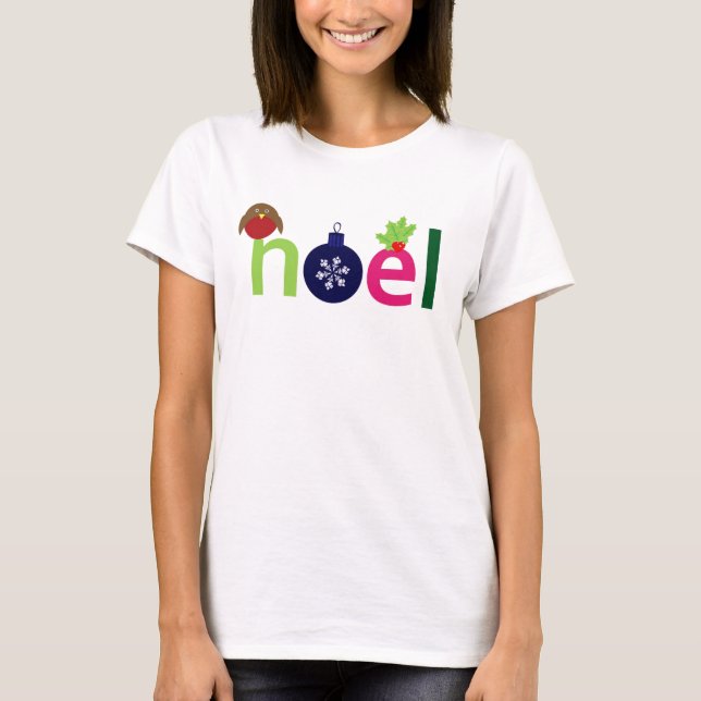 Noel julskjorta t shirt (Framsida)