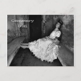 Noel - kyrkogårdflicka helg vykort
