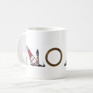 Noel Lighthouse mugg