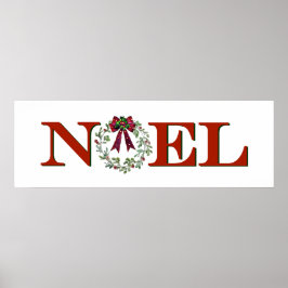 Noel med andedräkt poster