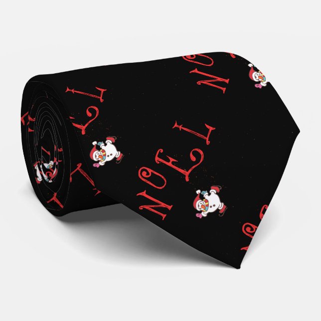 NOEL med att åka skridskor snögubben Slips (Rullad)