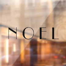 Noel Minimal Black Typography-jul