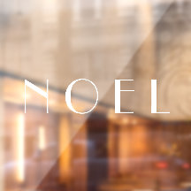 Noel Minimal White Typography-jul