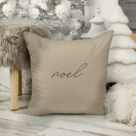 Noel ・ Minimalistisk Elegant i julklapp i Beige Kudde