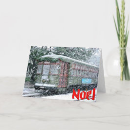 Noel New Orleans Streetcar Helgkort