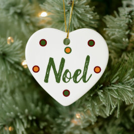 Noel, Noel Julgransprydnad Keramik