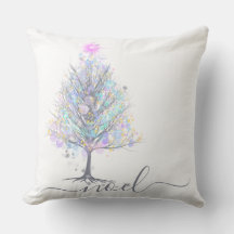 Noel pastel ljus julgran