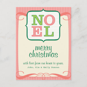 Noel Personlig julvykort Helg Vykort