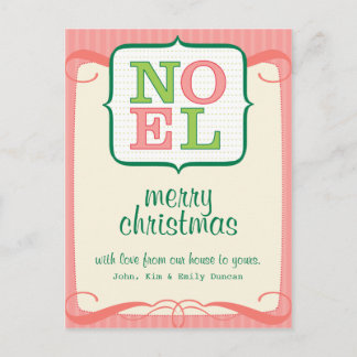 Noel Personlig julvykort Helg Vykort