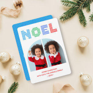 Noel Photo jul-gratulationskort Inbjudningar