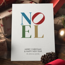 NOEL Pop Brev Art Inspired jul