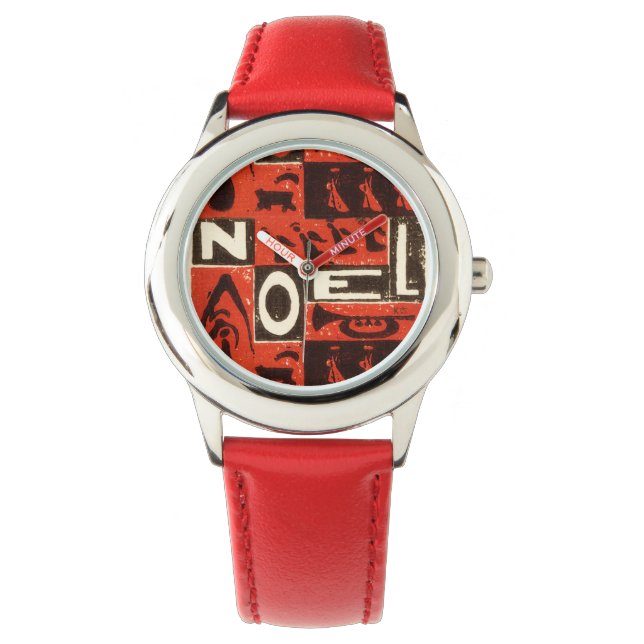Noel Red Armbandsur (Framsida)