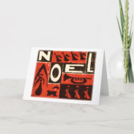 Noel Red Helgkort