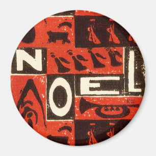 Noel Red Magnet
