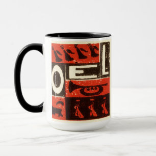 Noel Red Mugg