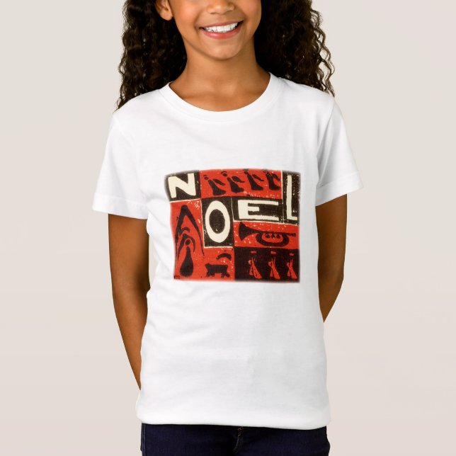 Noel Red Tee Shirt (Framsida)