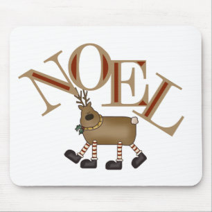 NOEL Reindeer Tshirts och Gifts Musmatta