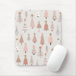  Noël Scandinave Sapins Roses Musmatta