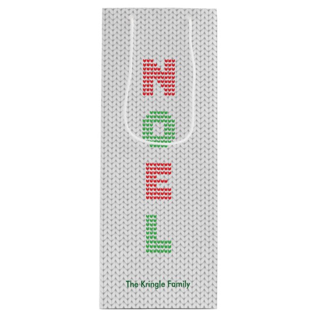 Noel Typography jul Sweater (Framsidan)