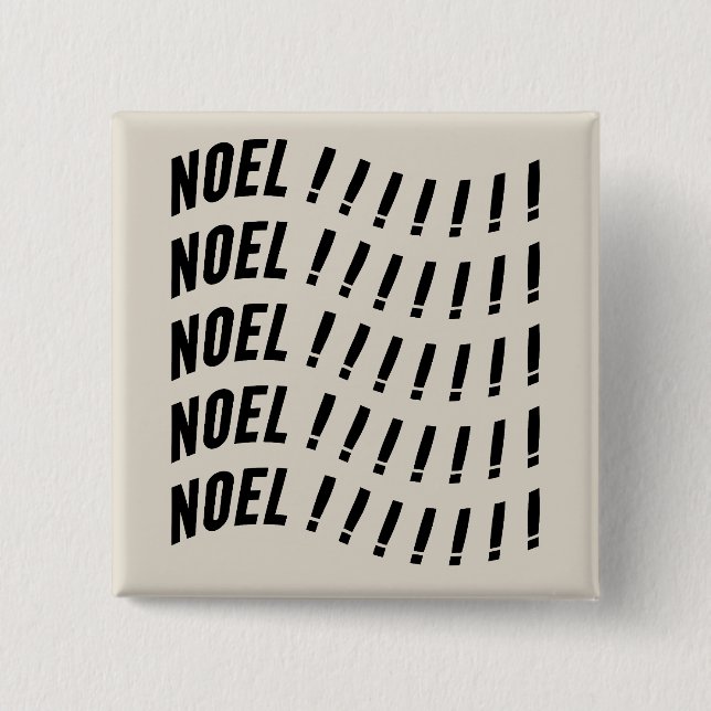 Noel Typography Knapp (Framsida)