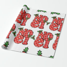 Noel Wrapping Papper Presentpapper