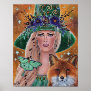 Noemi Halloween häxby Renee L. Lavoie Poster