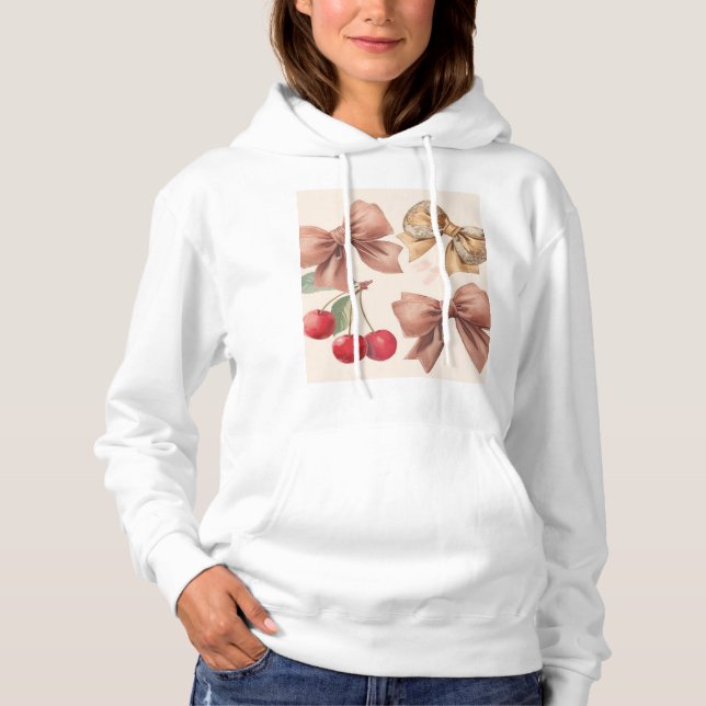 Nœuds roses & cerises coquette t shirt (Framsida)