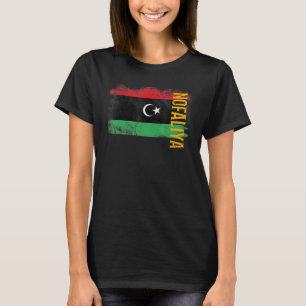 Nofaliya Libyen Flagga för libyska Manar Women Kid T Shirt