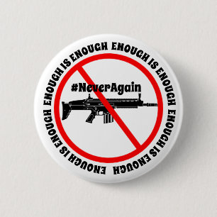 Nog är nog #NeverAgain som det Anti vapnet knäpp Knapp