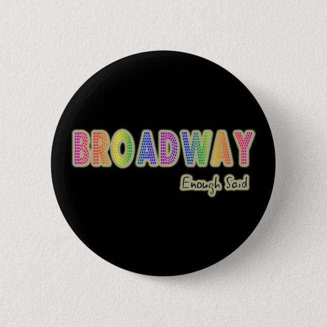 Nog Broadway sade Button Knapp (Framsida)