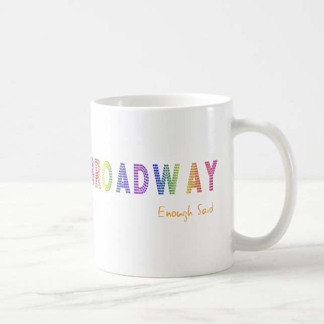 Nog Broadway sade muggen Kaffemugg (Höger)
