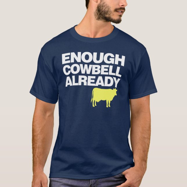 Nog Cowbell redan T Shirt (Framsida)