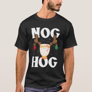 Nog Hog National EggongDay Egg Nog T Shirt
