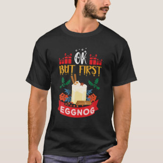 Nog Hog - Nationell helgdag - Egg Nog-jul T Shirt