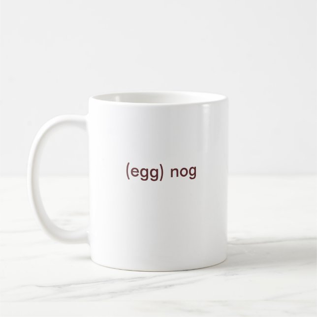 nogen (för ägg) kaffemugg (Vänster)