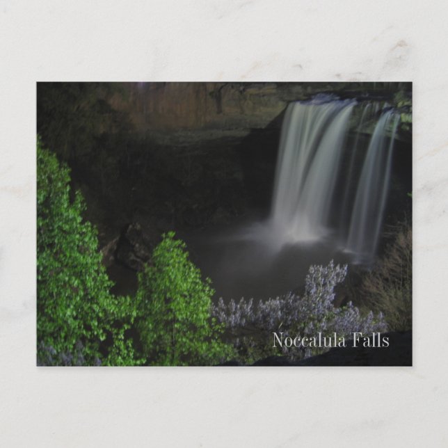 ’Nogfall/vattenfall’ - Noccalula Falls Vykort (Framsida)