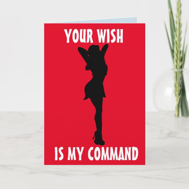 NÖGTONDAGEN FÖR MAKE HIM-KORT KORT (Framsida)